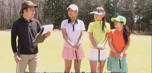  Asian golf game turns into a toy session